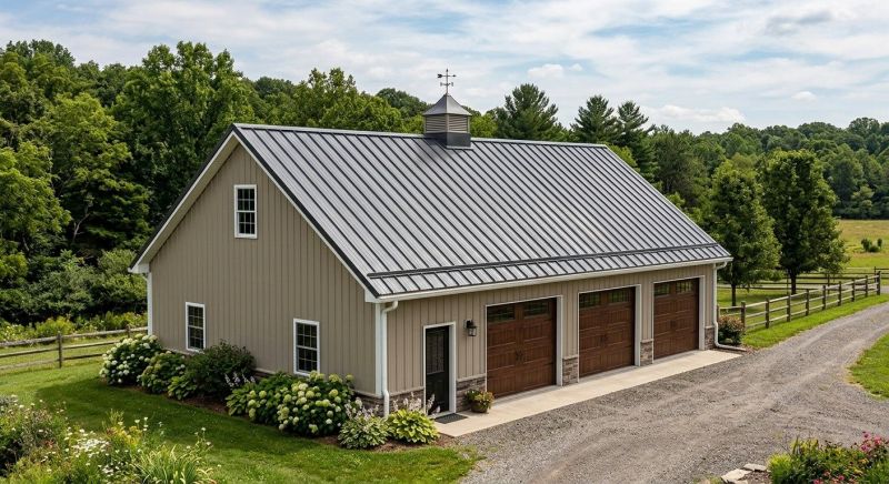 Pole Barn Roof Repair in Palos Park, IL