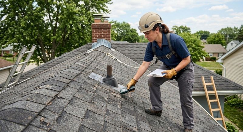 Roof Damage Inspection in Dupage County, IL