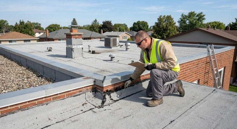 Roof Damage Inspection in La Grange, IL