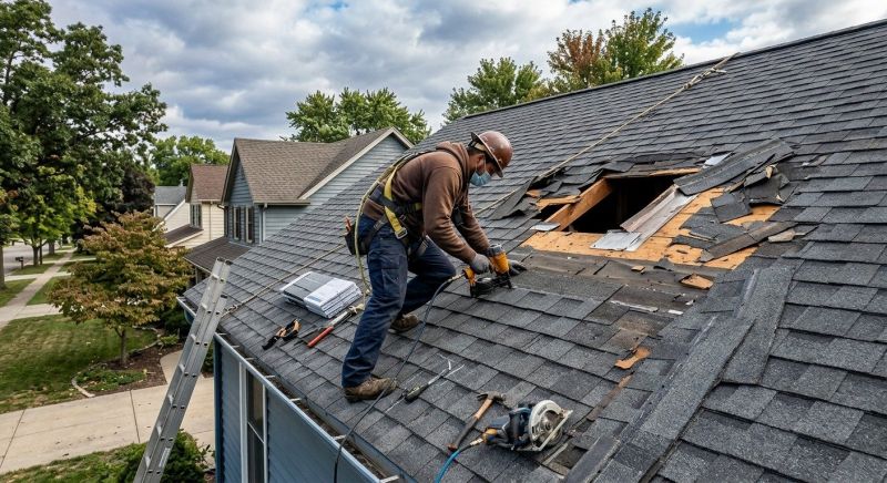 Roof Damage Repair in Batavia, IL