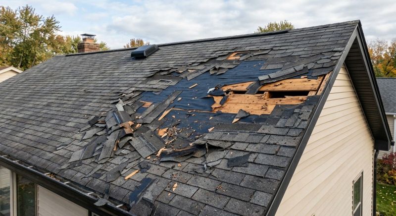 Roof Damage Repair in Villa Park, IL