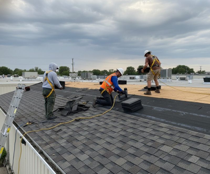 Roof Shingles Replacement in Newark, IL