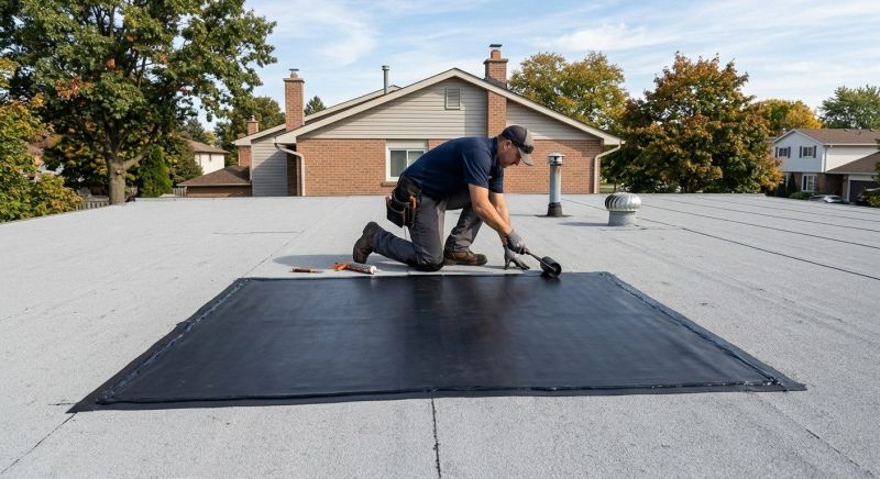 Rubber Roof Repair in La Grange, IL