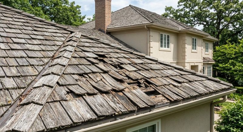 Shake Shingle Repair in Naperville, IL