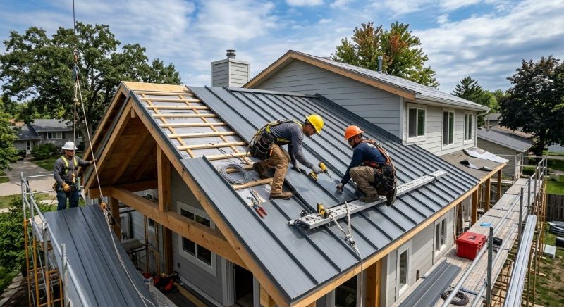Sheet Roofing Installation in Batavia, IL