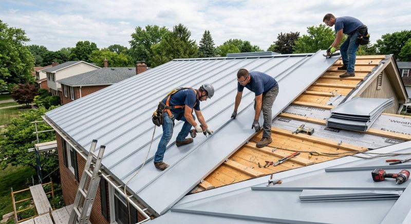 Sheet Roofing Installation in New Lenox, IL