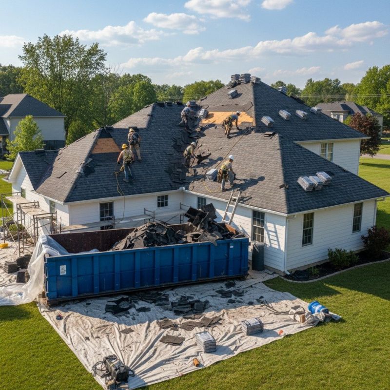 Shingle Roof Replacement in Kane County, IL