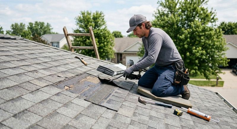 Shingles Repair in Gilberts, IL