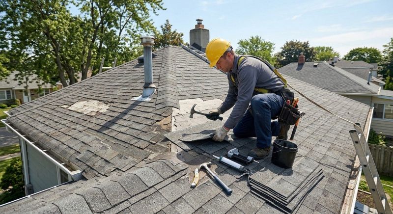Shingles Repair in Kendall County, IL