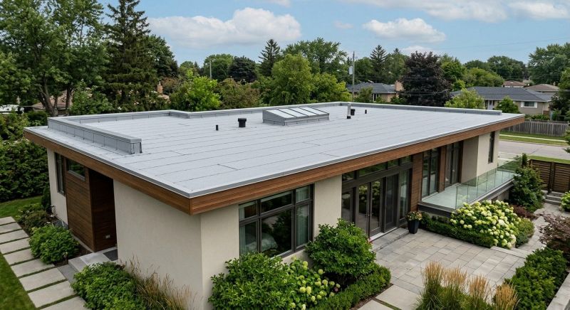 Single Ply Roof Installation in Darien, IL