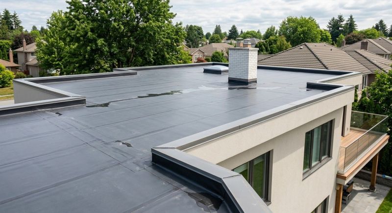 Single Ply Roof Installation in North Aurora, IL