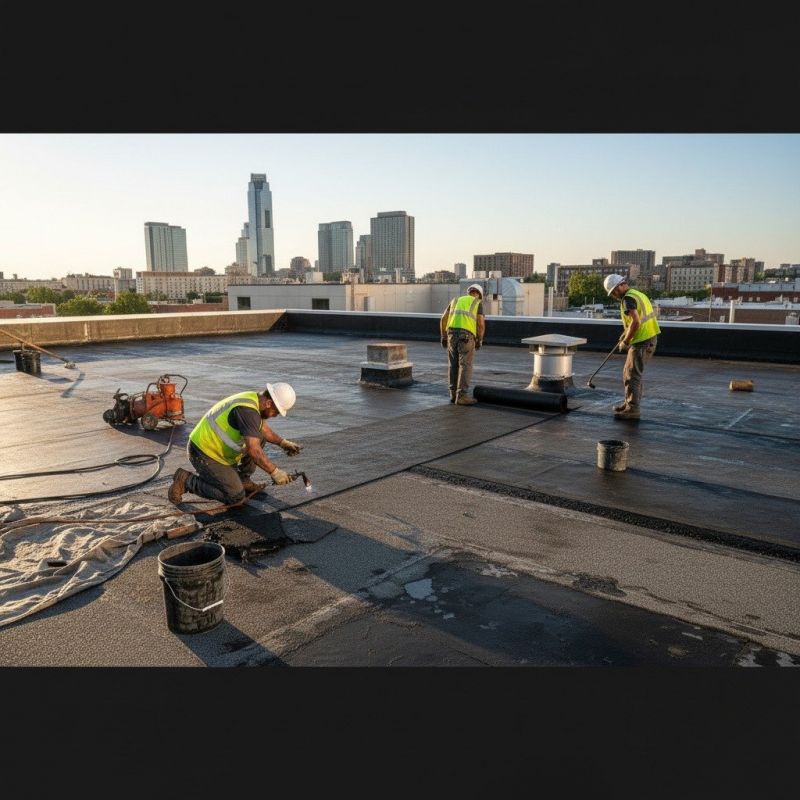 Single Ply Roof Repair in Oswego, IL