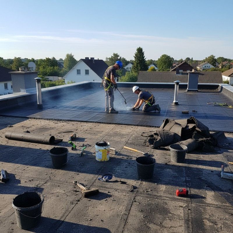 Single Ply Roof Repair in Plano, IL