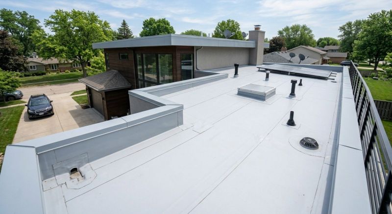 Single Ply Roof Replacement in Darien, IL