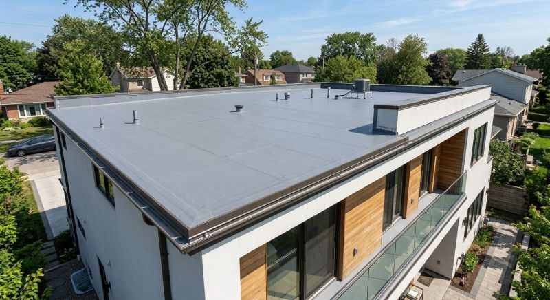 Single Ply Roof Replacement in Roselle, IL