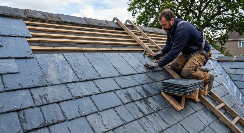 Slate Roof Installation in Kendall County, IL