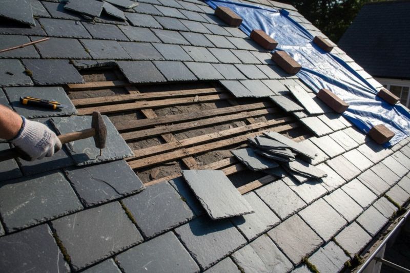 Slate Roof Repair in Bartlett, IL