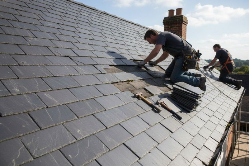 Slate Roof Repair in Elburn, IL