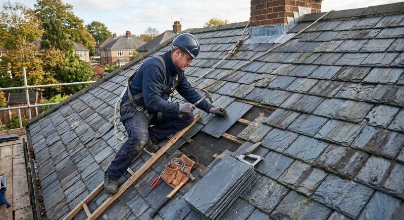 Slate Roof Repair in Elk Grove Village, IL