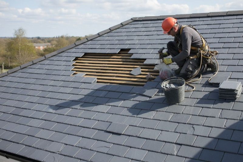 Slate Roof Repair in Plainfield, IL