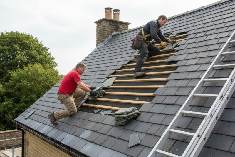 Slate Roof Repair in Villa Park, IL