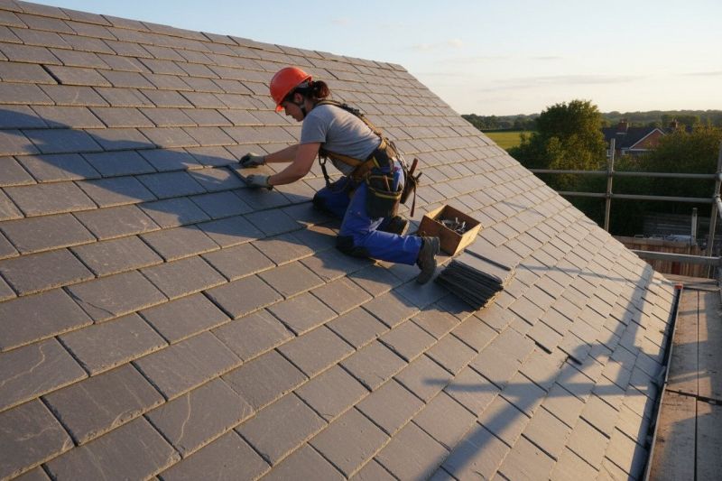 Slate Roof Repair in Will County, IL