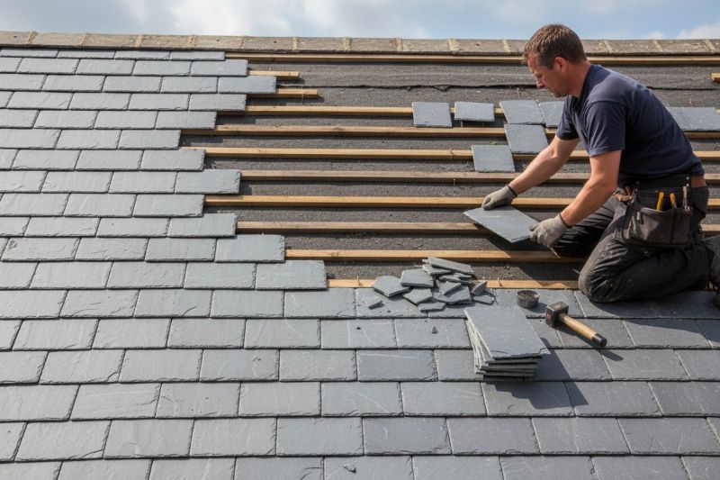 Slate Roof Repair in Yorkville, IL
