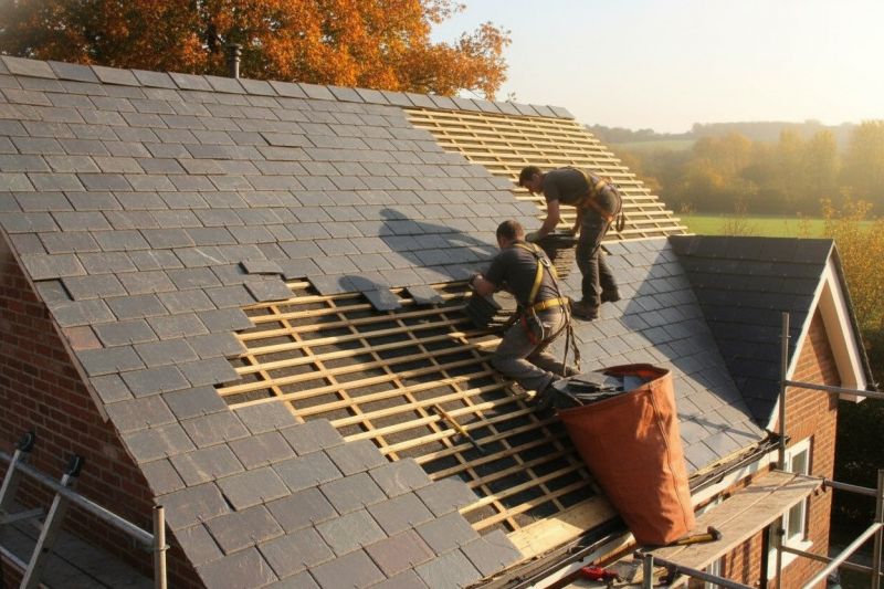 Slate Roof Replacement in Aurora, IL