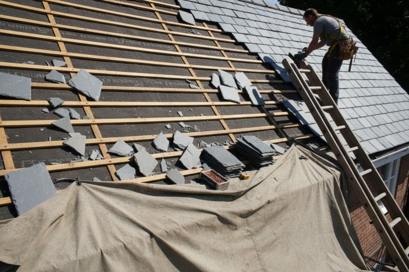 Slate Roof Replacement in Bloomingdale, IL