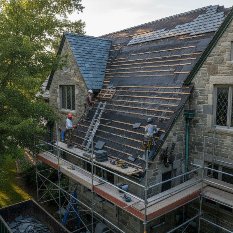 Slate Roof Replacement in Elk Grove Village, IL