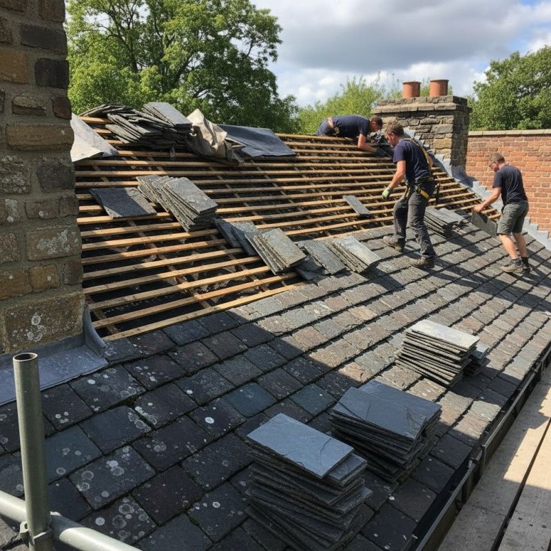 Slate Roof Replacement in New Lenox, IL