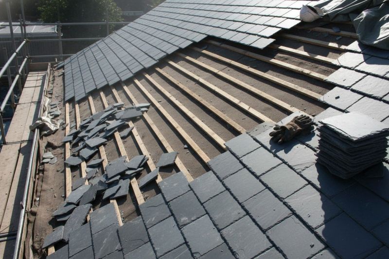 Slate Roof Replacement in Romeoville, IL