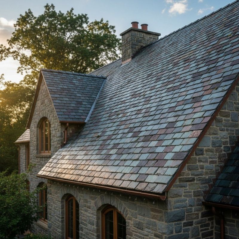 Slate Roof Replacement in Roselle, IL