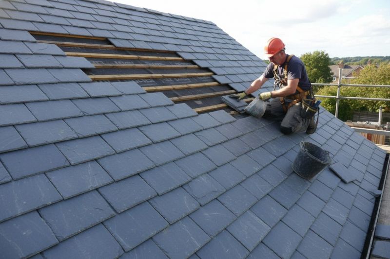 Slate Shingles Repair in Plainfield, IL
