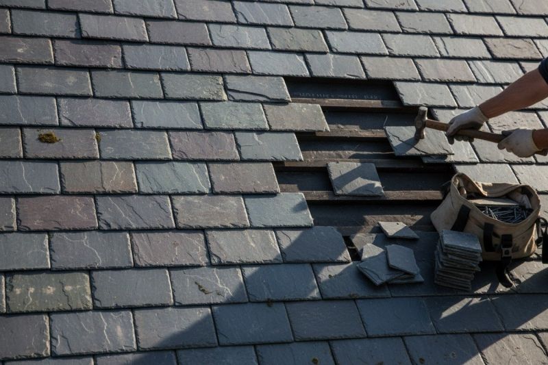 Slate Shingles Repair in Romeoville, IL