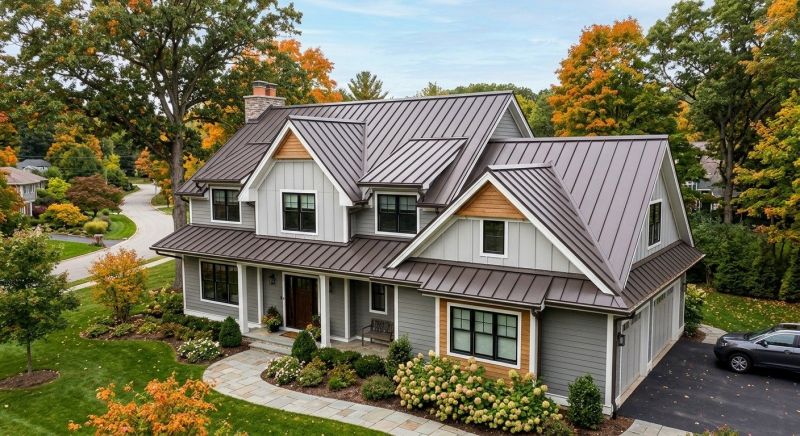Steel Roof Replacement in Downers Grove, IL