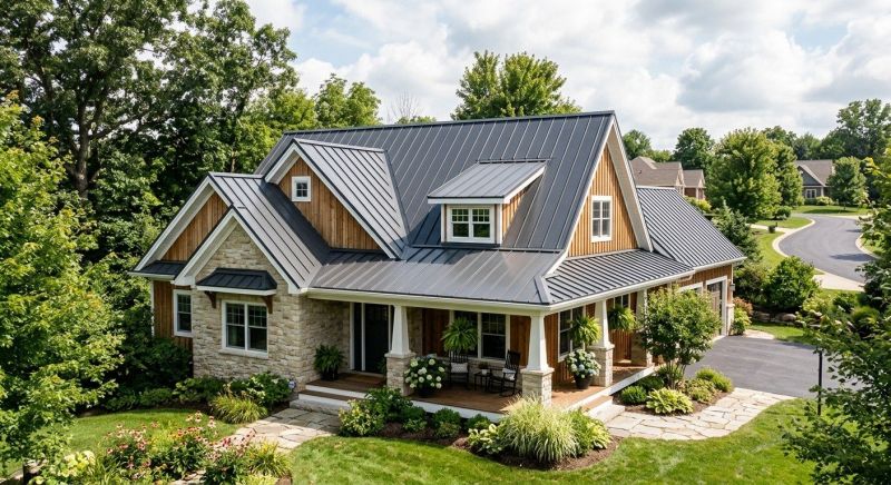 Steel Roof Replacement in Elmhurst, IL