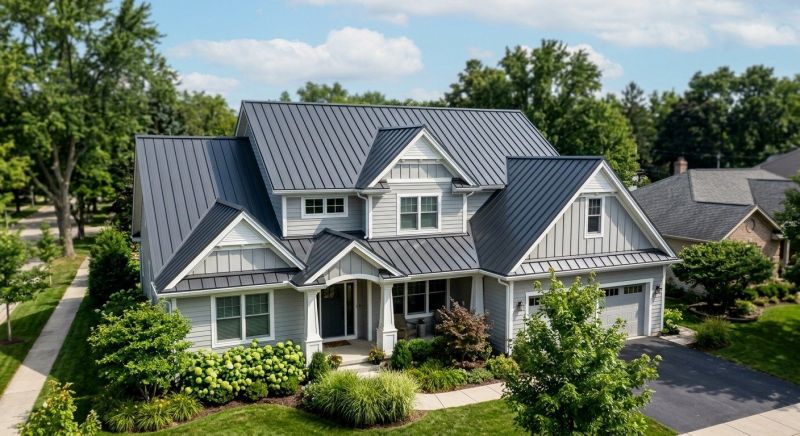 Steel Roof Replacement in Hinsdale, IL