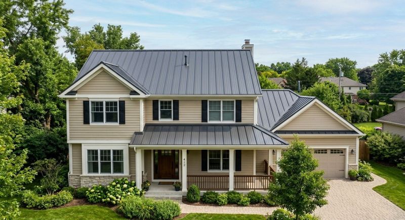Steel Roof Replacement in Plano, IL
