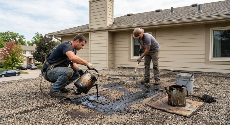Tar And Gravel Roof Repair in Addison, IL