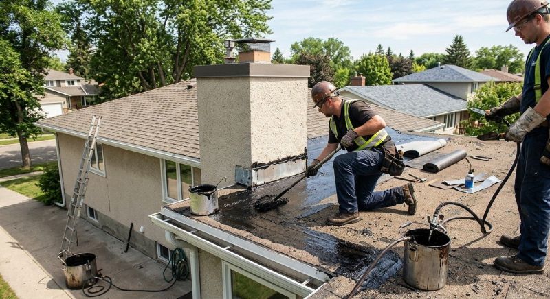 Tar And Gravel Roof Repair in Elmhurst, IL