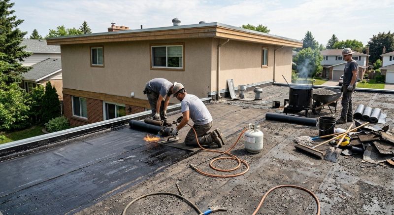 Tar Roof Repair in Geneva, IL
