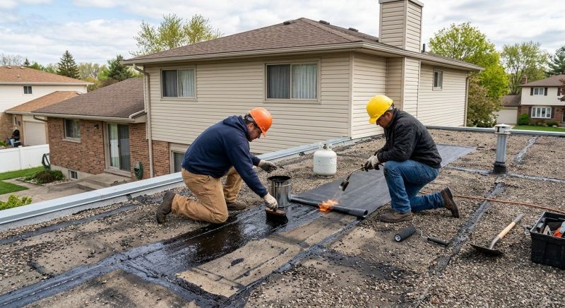 Tar Roof Repair in Medinah, IL