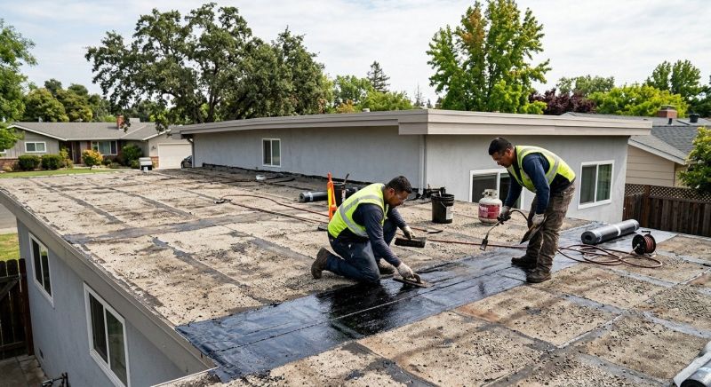 Tar Roof Repair in Roselle, IL