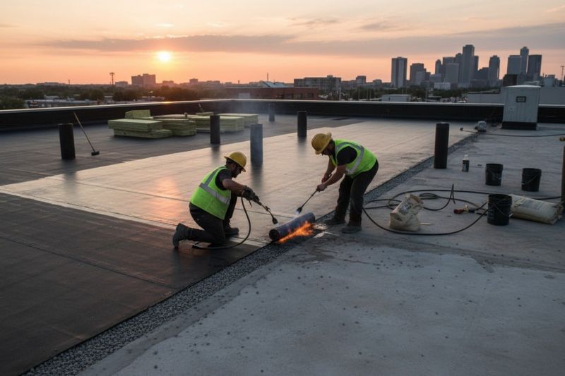 Tar Roof Replacement in Plano, IL