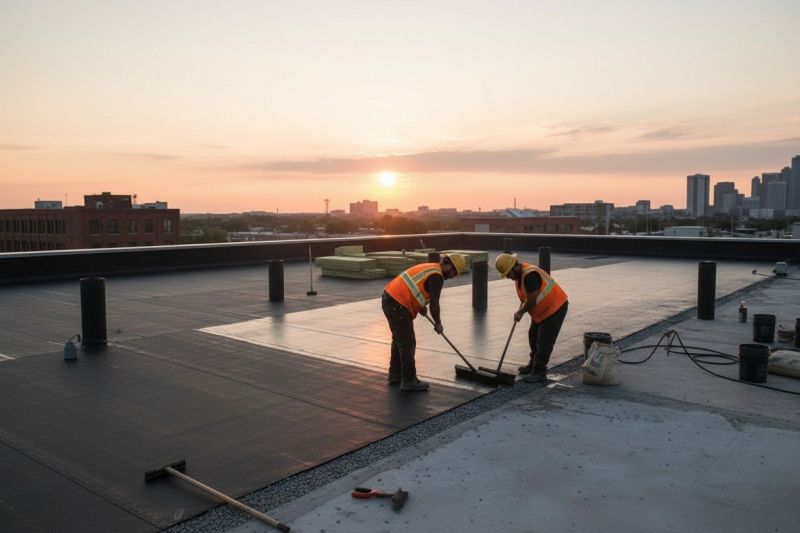 Tar Roof Replacement in Sandwich, IL