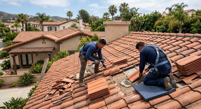Tile Roof Repair in Lisle, IL