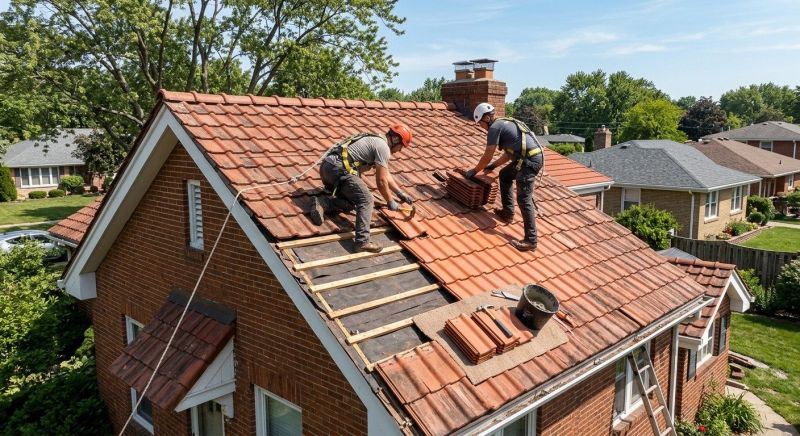 Tile Roof Repair in Lockport, IL
