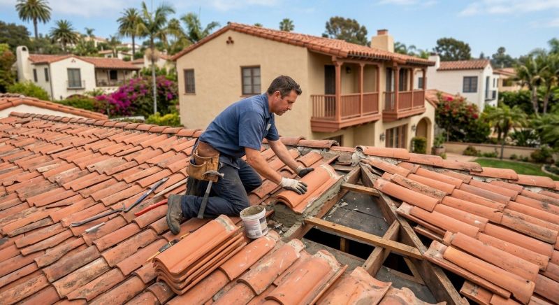 Tile Roof Repair in Plano, IL