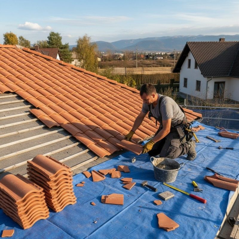 Tile Roof Repair in Westmont, IL